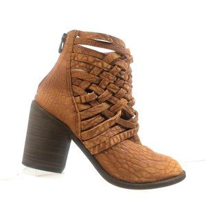Free People Women Strappy Ankle Booties Size 38